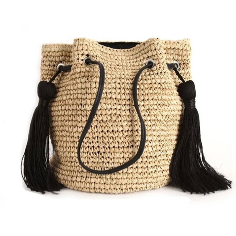 OUZKO New 2019 Tassel Travel Women Bag Big Straw weaving Luxury Handbags Women Shoulder Bags Designer Beach Seaside Trip Bag
OUZKO New 2019 Tassel Travel Women Bag Big Straw weaving Luxury Handbags Women Shoulder Bags Designer Beach Seaside Trip Bag