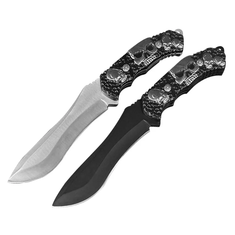 DuoClang One Keel Structure Fixed Blade Knife 5Cr13Mov Steel Blade Skull Pattern Handle Tactical Camping Knives
DuoClang One Keel Structure Fixed Blade Knife 5Cr13Mov Steel Blade Skull Pattern Handle Tactical Camping Knives