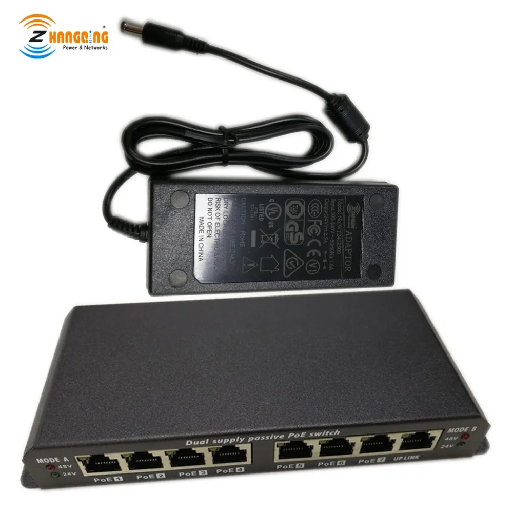 24v 60w power supply and Passive PoE Switch 100Mbps Surge Protection PoE Switch kits For security IP camera, VOIP, Wireless AP
24v 60w power supply and Passive PoE Switch 100Mbps Surge Protection PoE Switch kits For security IP camera, VOIP, Wireless AP