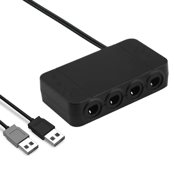 New For GameCube Controller Adapter 4 port for nintendo Switch Wii & PC USB NEW TURBO Controller
New For GameCube Controller Adapter 4 port for nintendo Switch Wii & PC USB NEW TURBO Controller