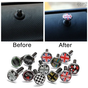 2pcs carbon fiber zinc alloy Door Lock Pin For Mini Cooper S One JCW Clubman Countryman R53 R55 R56 R57 R58 R59 R60 R61 F56 F57
2pcs carbon fiber zinc alloy Door Lock Pin For Mini Cooper S One JCW Clubman Countryman R53 R55 R56 R57 R58 R59 R60 R61 F56 F57