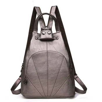 Women Small Backpacks Leather Backpack Multi-function School Bags for Teenagers Girls Fashion Shoulder Mochila Female Backpacks
Women Small Backpacks Leather Backpack Multi-function School Bags for Teenagers Girls Fashion Shoulder Mochila Female Backpacks