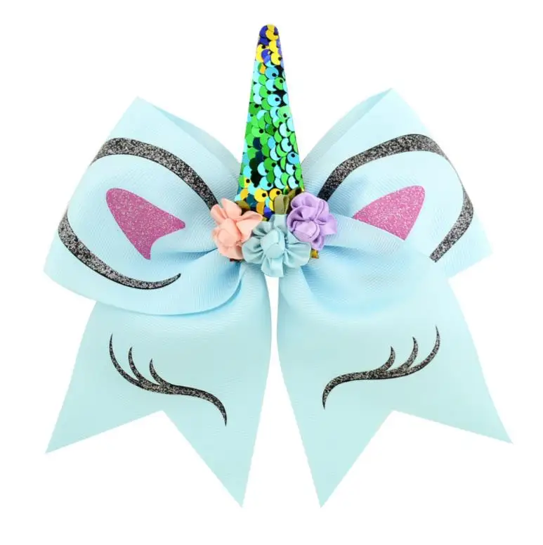 free shipping 15pcs 7-8'' Girl Sequin Unicorn Party Large Unicorn Hair Bows With Elastic Band Ponytail Hold
free shipping 15pcs 7-8'' Girl Sequin Unicorn Party Large Unicorn Hair Bows With Elastic Band Ponytail Hold
