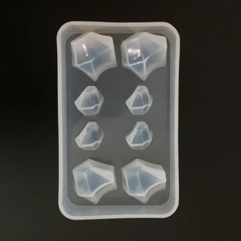 Crystal Diamond Ice cube Silicone Mold DIY Clay Epoxy Resin Mold Pendant Decoration Molds Candy Chocolate Mould 
Crystal Diamond Ice cube Silicone Mold DIY Clay Epoxy Resin Mold Pendant Decoration Molds Candy Chocolate Mould