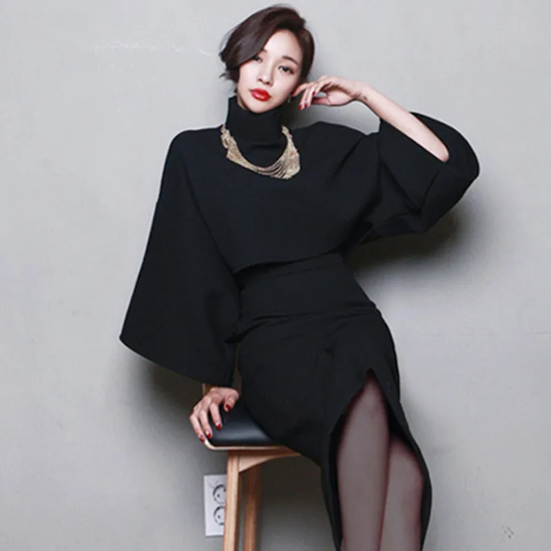ZAWFL woolen warm women sets pure color high quality fashion slim suits long sleeve round collar shirt package hip skirt
ZAWFL woolen warm women sets pure color high quality fashion slim suits long sleeve round collar shirt package hip skirt