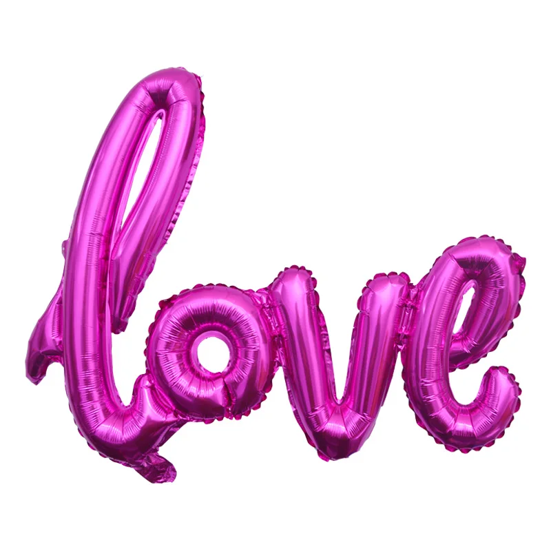 1pc Rose Red LOVE Balloon Aluminium Foil Ballon Grand Event Wedding & Engagement Party Supplies Happy Birthday Balloon
1pc Rose Red LOVE Balloon Aluminium Foil Ballon Grand Event Wedding & Engagement Party Supplies Happy Birthday Balloon