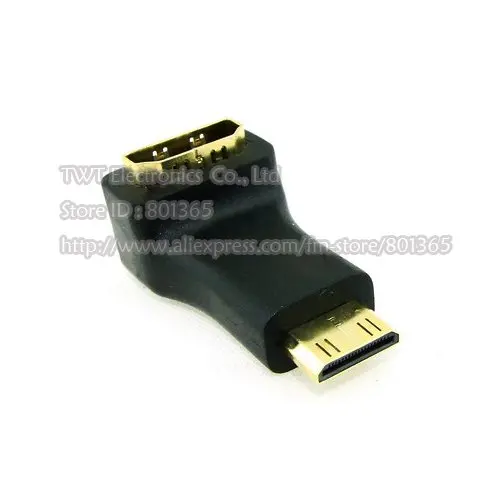 Mini HDMI male TO HDMI Female 90 degree Right Angled Adapter , 5Qty free shipping
Mini HDMI male TO HDMI Female 90 degree Right Angled Adapter , 5Qty free shipping