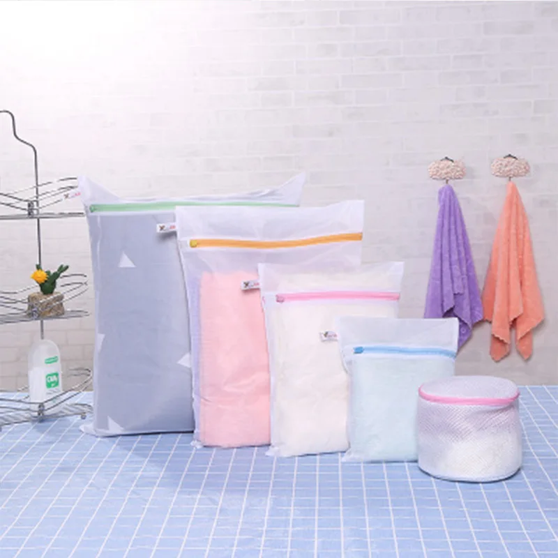 5 Pcs/set Zippered Mesh Laundry Wash Bags Foldable Delicates Lingerie Bra Socks Underwear Washing Machine Clothes Protection Net
5 Pcs/set Zippered Mesh Laundry Wash Bags Foldable Delicates Lingerie Bra Socks Underwear Washing Machine Clothes Protection Net