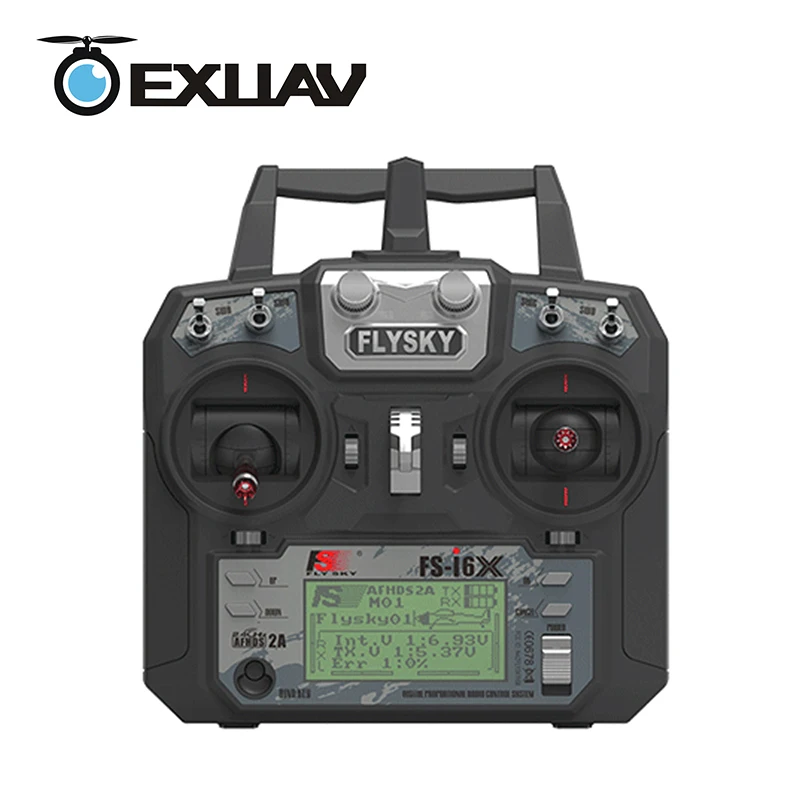 EXUAV Flysky FS-i6X 2.4GHz 10CH RC Transmitter Controller With i-BUS Receiver For RC Heli Quadcopter Airplane
EXUAV Flysky FS-i6X 2.4GHz 10CH RC Transmitter Controller With i-BUS Receiver For RC Heli Quadcopter Airplane