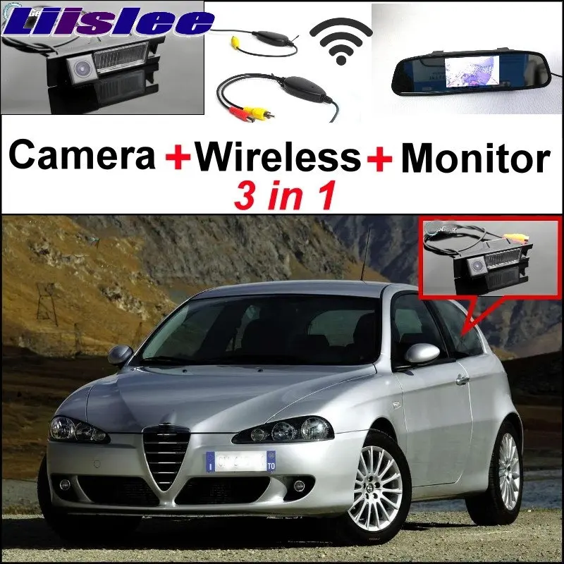 Liislee For Alfa Romeo 147 AR WiFi Rear View Camera + Wireless Receiver + 3 in1 Special Mirror Monitor Easy DIY Parking System
Liislee For Alfa Romeo 147 AR WiFi Rear View Camera + Wireless Receiver + 3 in1 Special Mirror Monitor Easy DIY Parking System