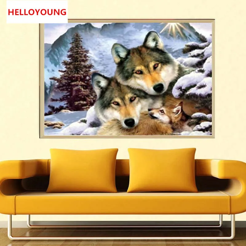 YGS-344 DIY Partial 5D Diamond Embroidery The Wolfs Round Diamond Painting Cross Stitch Kits Diamond Mosaic Home Decoration
YGS-344 DIY Partial 5D Diamond Embroidery The Wolfs Round Diamond Painting Cross Stitch Kits Diamond Mosaic Home Decoration