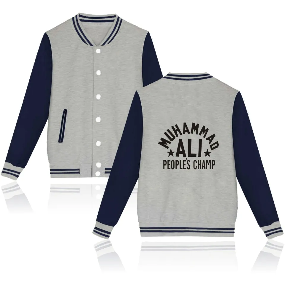 MUHAMMAD ALI print fashion sport hip hop Baseball Jacket men women Hoodies Sweatshirt casual harajuku Jackets coat top plus size
MUHAMMAD ALI print fashion sport hip hop Baseball Jacket men women Hoodies Sweatshirt casual harajuku Jackets coat top plus size