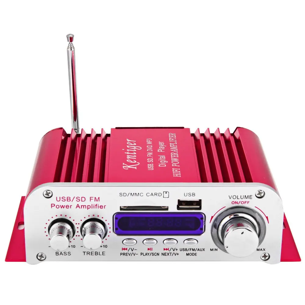 OllyMurs Hi-Fi Digital Auto Car Stereo Power Amplifier LED Sound Mode Audio Music Player Support USB MP3 DVD SD MMC FM XL-31
OllyMurs Hi-Fi Digital Auto Car Stereo Power Amplifier LED Sound Mode Audio Music Player Support USB MP3 DVD SD MMC FM XL-31