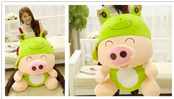 creative pig plush toy huge 95cm McDull pig turn to frog design hugging pillow Christmas gift w0995
creative pig plush toy huge 95cm McDull pig turn to frog design hugging pillow Christmas gift w0995