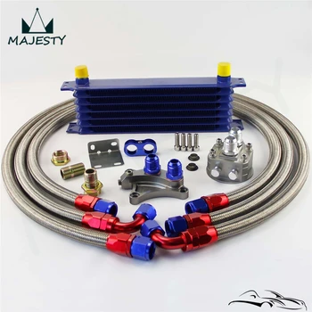 7 ROW OIL COOLER KIT FOR N**ISSAN S**ilvia S13 S14 S15 180SX 200SX 240SX SR20DET Blue
7 ROW OIL COOLER KIT FOR N**ISSAN S**ilvia S13 S14 S15 180SX 200SX 240SX SR20DET Blue