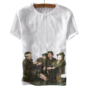 Suehaiwe's brand new arrival short-sleeved linen t shirt men summer vintage flax t-shirt mens loose O-Neck tshirt camiseta
Suehaiwe's brand new arrival short-sleeved linen t shirt men summer vintage flax t-shirt mens loose O-Neck tshirt camiseta