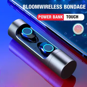 TWS Wireless Earphones Bluetooth 5.0 EDR Mini HiFi Stereo Microphone Wireless Headset Touch Control Earbuds for Smart Phone
TWS Wireless Earphones Bluetooth 5.0 EDR Mini HiFi Stereo Microphone Wireless Headset Touch Control Earbuds for Smart Phone