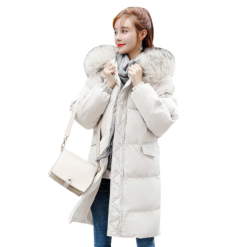 Wmswjh 2019 New Women Winter Jacket Down Cotton Long Parka Coat Fashion Thicken Warm Fur collar Hoodies Jacket Plus size WJM260
Wmswjh 2019 New Women Winter Jacket Down Cotton Long Parka Coat Fashion Thicken Warm Fur collar Hoodies Jacket Plus size WJM260