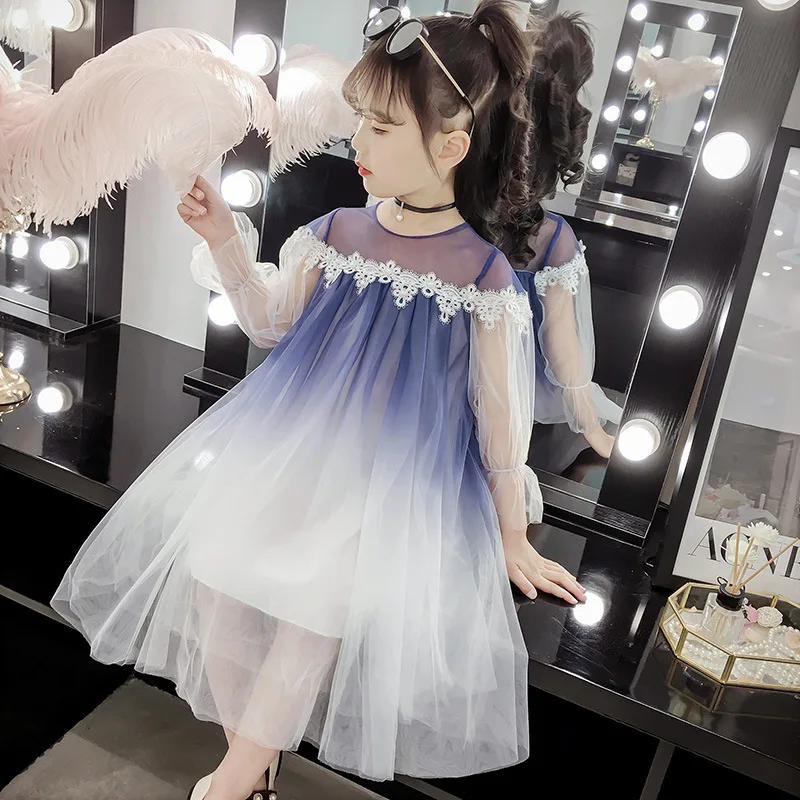 Teenage Girls Princess Dress Summer Kids Dresses for Girls Clothes Gradient Color Lace Girls Dress Children Costume 10 12 Y
Teenage Girls Princess Dress Summer Kids Dresses for Girls Clothes Gradient Color Lace Girls Dress Children Costume 10 12 Y