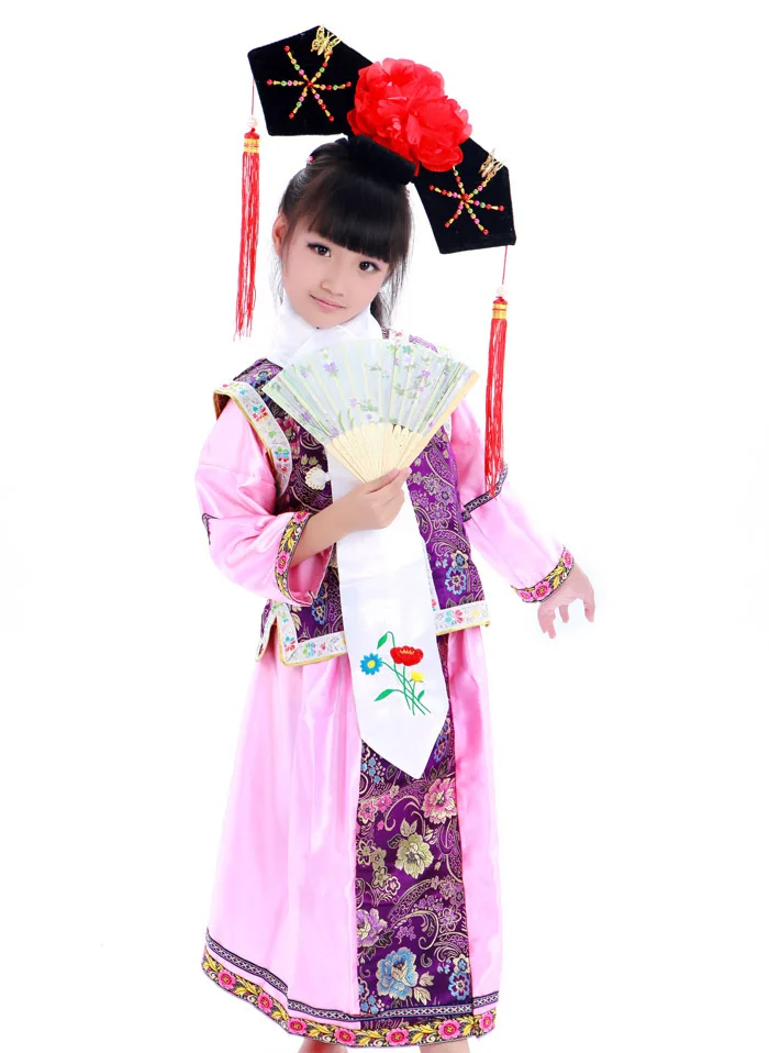 Children's Day Ancient Costume Qing Princess Sets Girls Performance Clothing Swallow Loaded
Children's Day Ancient Costume Qing Princess Sets Girls Performance Clothing Swallow Loaded