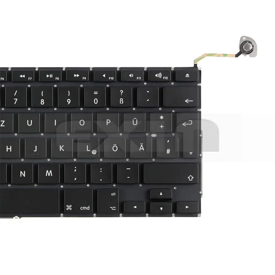 Новинка для Apple Macbook Pro 15 ''A1286 немецкая клавиатура Deutsch QWERTZ + Подсветка с