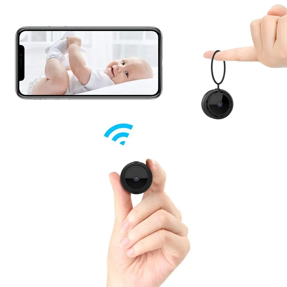 Wireless WiFi HD 1080P Home Security Nanny Cam Indoor/Outdoor Video Recorder with Motion Detection/Night Vision
Wireless WiFi HD 1080P Home Security Nanny Cam Indoor/Outdoor Video Recorder with Motion Detection/Night Vision