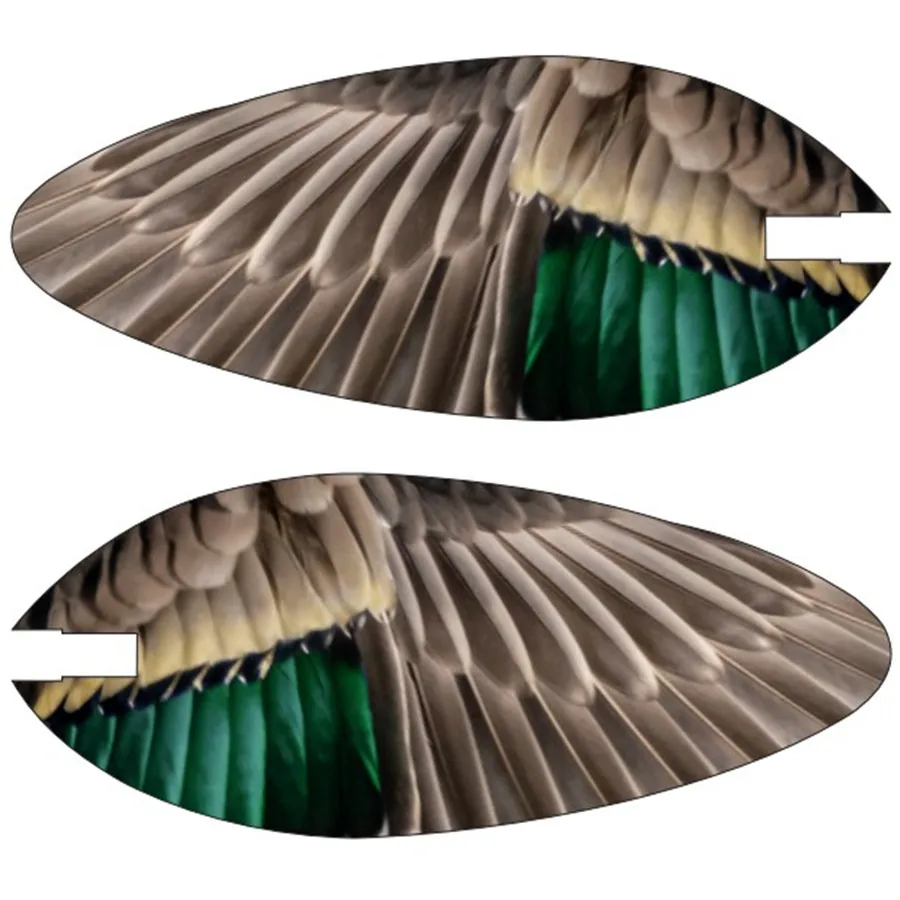 Сменный комплект крыльев для спиннинга Dgxilei на открытом воздухе Teal Duck Decoys