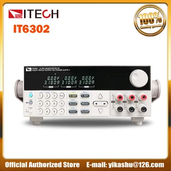 New Original Authentic ITECH IT6302 3 Channels Programmable DC Power Supply 30V/3A/90W*2CH and 5V/3A/15W*1CH Free Shipping
New Original Authentic ITECH IT6302 3 Channels Programmable DC Power Supply 30V/3A/90W*2CH and 5V/3A/15W*1CH Free Shipping
