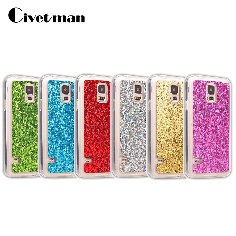 Cover Phone Case For Samsung Galaxy S5 Mini G800 S5 SM i9600 G900 Glitter Bling Shine TPU Silicone Protection Shell High Quality
Cover Phone Case For Samsung Galaxy S5 Mini G800 S5 SM i9600 G900 Glitter Bling Shine TPU Silicone Protection Shell High Quality