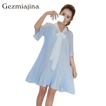 Summer maternity clothes cotton stripe v-neck maternity dress short sleeve pregnant woman loose dresses pregnancy wear clothing
Summer maternity clothes cotton stripe v-neck maternity dress short sleeve pregnant woman loose dresses pregnancy wear clothing