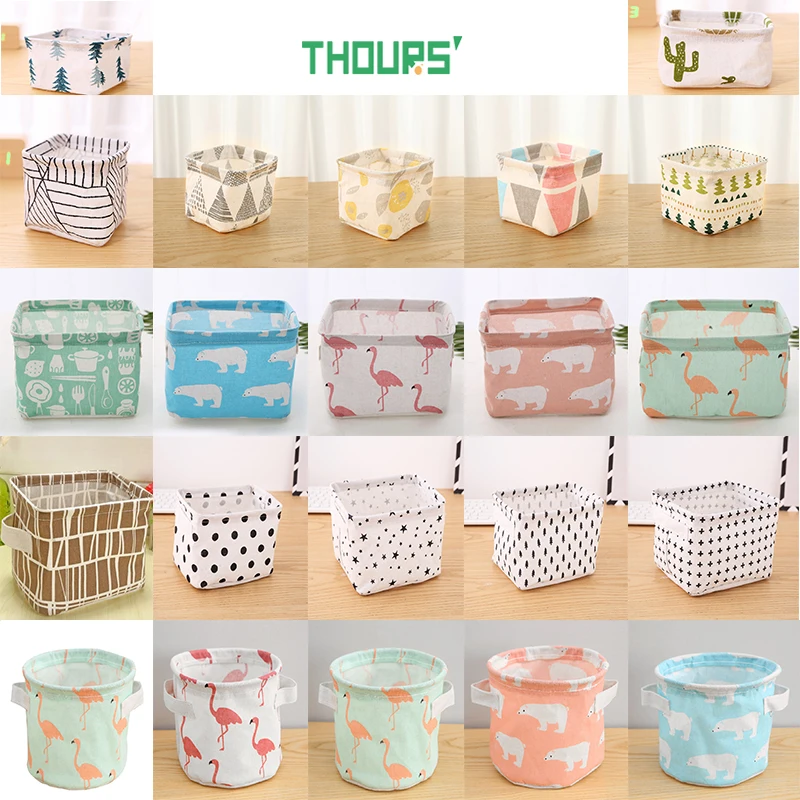 Thours Desktop Storage Basket Sundries Underwear Toys Bax Cosmetics Small Items Finishing Container Makeup Organizer Case
Thours Desktop Storage Basket Sundries Underwear Toys Bax Cosmetics Small Items Finishing Container Makeup Organizer Case