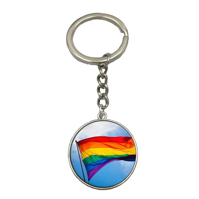 2019 Rainbow LGBT National Flag Flower Crystal Keychains Car keyrings Lover Couple Gay Pride Rhinestone Keys Pendant Men Jewelry
2019 Rainbow LGBT National Flag Flower Crystal Keychains Car keyrings Lover Couple Gay Pride Rhinestone Keys Pendant Men Jewelry