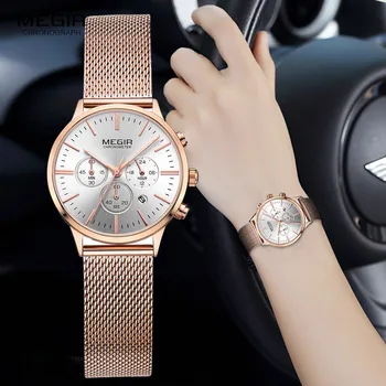 MEGIR Brand Luxury Women Watches Fashion Quartz Ladies Watch Sport Relogio Feminino Clock Wristwatch for Lovers Girl Friend 2011
MEGIR Brand Luxury Women Watches Fashion Quartz Ladies Watch Sport Relogio Feminino Clock Wristwatch for Lovers Girl Friend 2011
