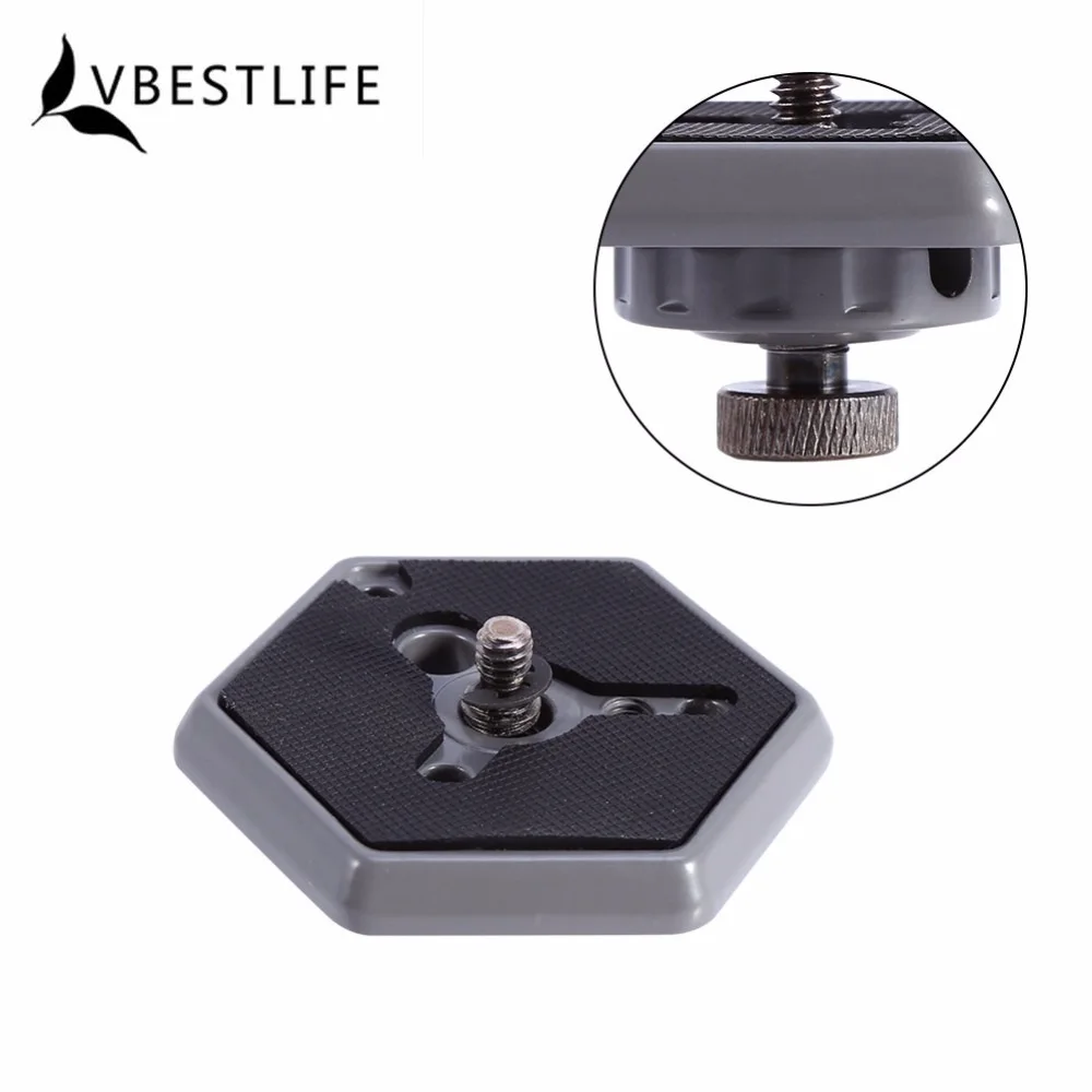 Hexagonal Quick Release Plates 3049 1/4" Screw For Manfrotto 030-14 RC0 3063 Photo Studio Accessories
Hexagonal Quick Release Plates 3049 1/4" Screw For Manfrotto 030-14 RC0 3063 Photo Studio Accessories