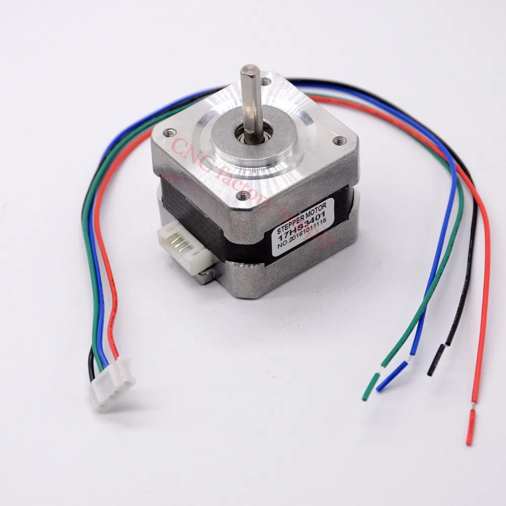 Free shipping 5PCS 17HS3401 4-lead Nema 17 Stepper Motor 42 motor 42BYGH 1.3A CE CNC Laser Grind Foam Plasma Cut
Free shipping 5PCS 17HS3401 4-lead Nema 17 Stepper Motor 42 motor 42BYGH 1.3A CE CNC Laser Grind Foam Plasma Cut