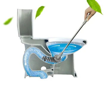 Long-handled flexible Toilet Plungers Piston Type Dredge Device Top Flexible Head Toilet Sewer Pipe Clogging Dredge Tools
Long-handled flexible Toilet Plungers Piston Type Dredge Device Top Flexible Head Toilet Sewer Pipe Clogging Dredge Tools
