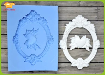 LXYY Moulds Borders small wreath decorated cup cake biscuit fondant silicone mold
LXYY Moulds Borders small wreath decorated cup cake biscuit fondant silicone mold