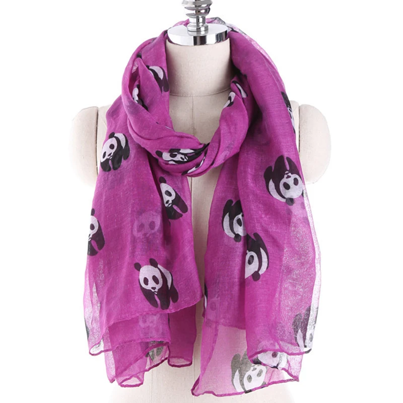 2017 New Women Lady Fashion Scarf Outdoors Panda Cute 5 Colors Summer Gift Light Long Soft Wraps
2017 New Women Lady Fashion Scarf Outdoors Panda Cute 5 Colors Summer Gift Light Long Soft Wraps