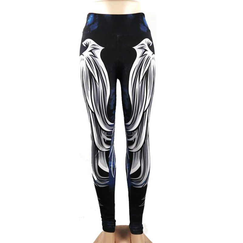 Sport Yoga Pants Women 2018 Running Women Yoga Fitness Leggings Gym Elastic Waist Wing feather D109
Sport Yoga Pants Women 2018 Running Women Yoga Fitness Leggings Gym Elastic Waist Wing feather D109