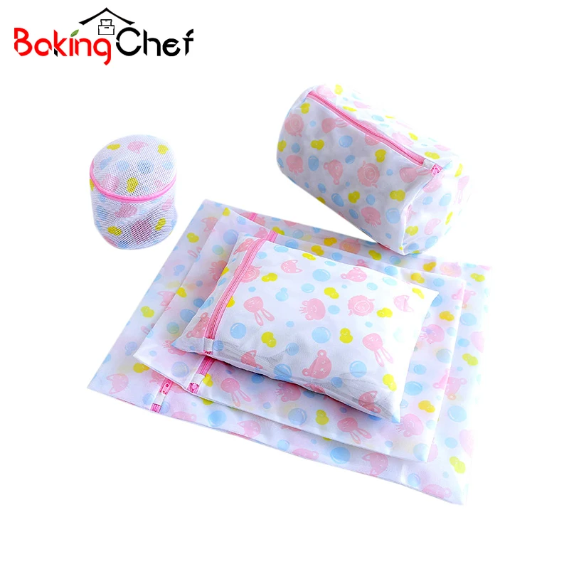 BAKINGCHEF Mesh Lingerie Laundry Bags Bra Sock Underwear Clothes Organizer House Cleaning Tool Washing Machine Accessories Case
BAKINGCHEF Mesh Lingerie Laundry Bags Bra Sock Underwear Clothes Organizer House Cleaning Tool Washing Machine Accessories Case