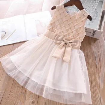 Roimyal Wholesale 2019 summer champagne cute girl pearl mesh dress big bow princess gauze 2-6 years old party vest dress
Roimyal Wholesale 2019 summer champagne cute girl pearl mesh dress big bow princess gauze 2-6 years old party vest dress