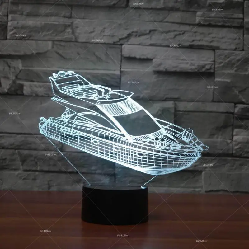 Ночник для яхты, 3d лампа, акриловые Энергосберегающие светодиодные настольные лампы для гостиной, рождественские украшения для детской комнаты, 3D настольная лампа
Ночник для яхты, 3d лампа, акриловые Энергосберегающие светодиодные настольные лампы для гостиной, рождественские украшения для детской комнаты, 3D настольная лампа