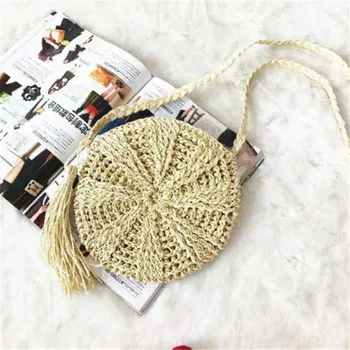 Women's 3 Style Rattan Crossbody Bags Hand Woven Beach Fashionable Zipper Packs New Soild Color Straw Shoulder Bag Hot Selling
Women's 3 Style Rattan Crossbody Bags Hand Woven Beach Fashionable Zipper Packs New Soild Color Straw Shoulder Bag Hot Selling
