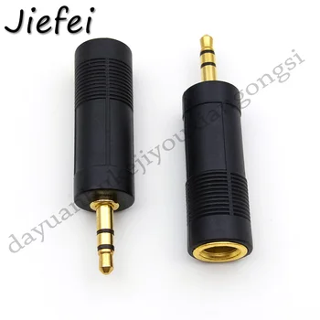 1PCS gold 1/8 " 3.5 mm Stereo Male Jack Plug to 1/4" 6.3 mm TRS Converter Audio Adapter Microphone Connector
1PCS gold 1/8 " 3.5 mm Stereo Male Jack Plug to 1/4" 6.3 mm TRS Converter Audio Adapter Microphone Connector