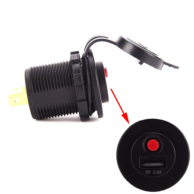 For Car Motorcycle Phone USB Charger Power Supply Waterproof Port Socket with Switch Button control single port car charger
For Car Motorcycle Phone USB Charger Power Supply Waterproof Port Socket with Switch Button control single port car charger