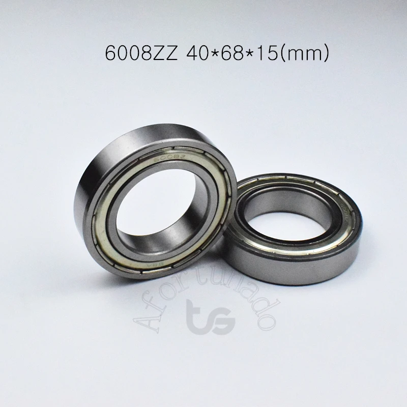 

6008ZZ Bearing 1pcs 40*68*15(mm) chrome steel Metal Sealed High speed Mechanical equipment parts