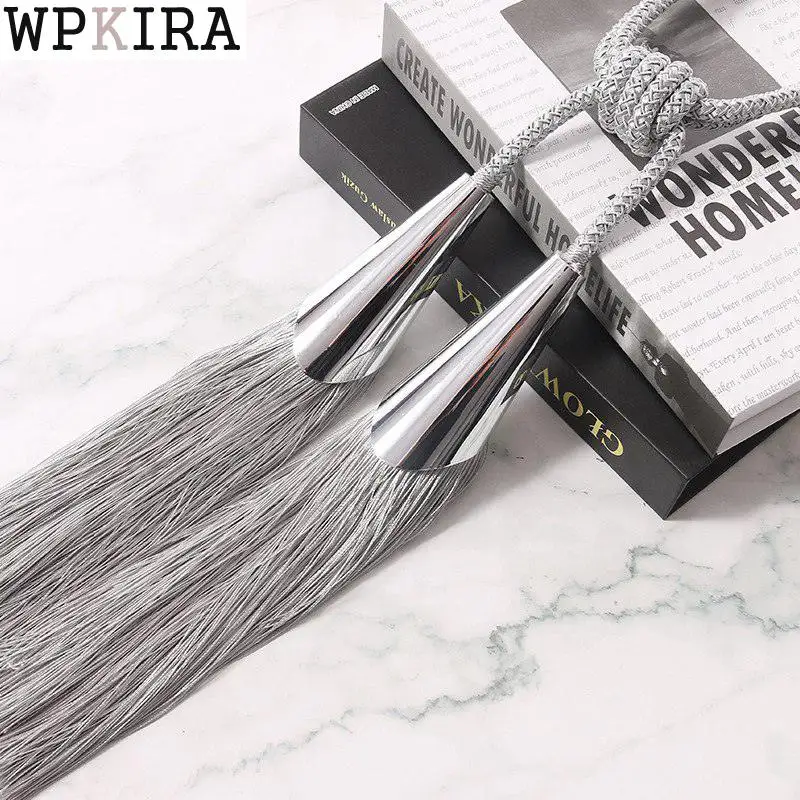 2Pcs/Pair Curtain Brush Tiebacks Tassel Fringe Hanging Belt Balls Curtain Accessories Holderback Tie Backs Lashing Bind A073&30
2Pcs/Pair Curtain Brush Tiebacks Tassel Fringe Hanging Belt Balls Curtain Accessories Holderback Tie Backs Lashing Bind A073&30
