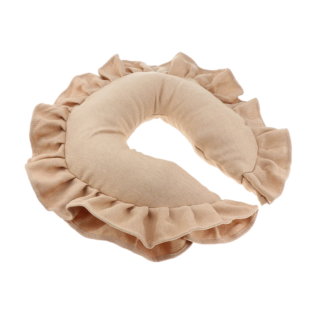 SPA Salon Massage Face Cradle Pillow Cushion, Massage Table Bed Face Cradle Pillow, Neck Head Cushion with Washable Cover SPA Salon Massage Face Cradle Pillow Cushion, Massage Table Bed Face Cradle Pillow, Neck Head Cushion with Washable Cover