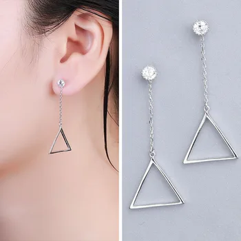 Factory direct sale S925 tremella delicate han edition earrings triangle with zirconium stud earrings
Factory direct sale S925 tremella delicate han edition earrings triangle with zirconium stud earrings