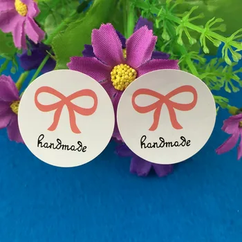 2000PCS/Lot White Paper Cursive"Hand Made" Stickers With Pink Bowknot Self-adhesive Sticker Labels DIY For Gift/Box/Bake/Jewelry
2000PCS/Lot White Paper Cursive"Hand Made" Stickers With Pink Bowknot Self-adhesive Sticker Labels DIY For Gift/Box/Bake/Jewelry